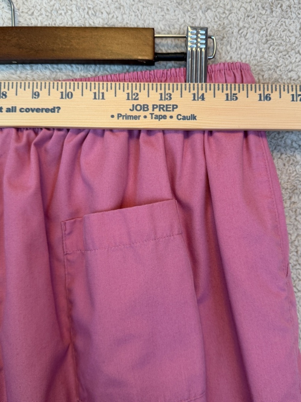 Dagacci Pink Scrub Set V-Neck Top Pants Medical Uniform XXL - Picture 13 of 16